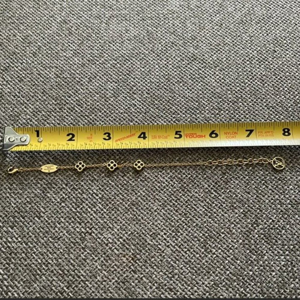 Authentic Louis Vuitton Flower Bracelet - Picture 9 of 9